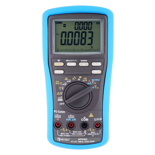 数字万用表 - MD 9060 - METREL - 手持式 / 1000 V / 10 A