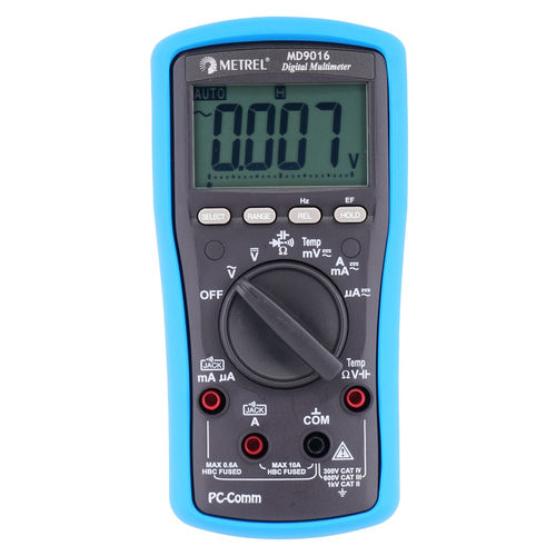 数字万用表 - MD 9016 - METREL - 手持式 / 1000 V / 600 V