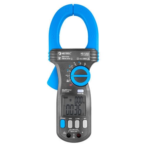 数字钳形万用表 - MD 9260 - METREL - 手持式 / 1500 V / 2000 A
