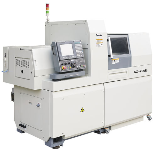 CNC数控瑞士车床 - SZ-256E - Shenzhen Sowin Precision Machine Tool Co., Ltd - 6轴 / 通用 / 二机轴