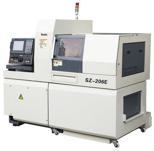 CNC数控瑞士车床 - SZ-206E - Shenzhen Sowin Precision Machine Tool Co., Ltd - 6轴 / 通用 / 二机轴