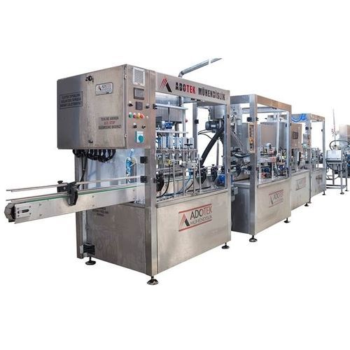 灌装封口贴标一体机 / 伺服操控式 - ADK 301 - Adotek Machine - 自动 / 用于食品 / 用于美容产品