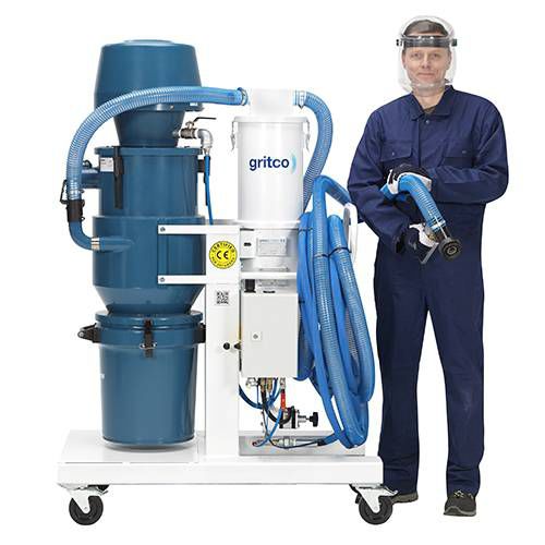 自动喷砂机 - MINIPRO VACUUM - Gritco - 降压式 / 移动式