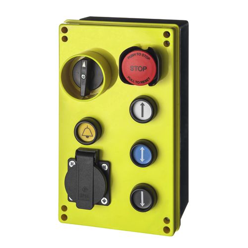 5孔按钮台 - EMS Electro Mecanicals Systems - IP65 / 紧急制动 / LED指示灯