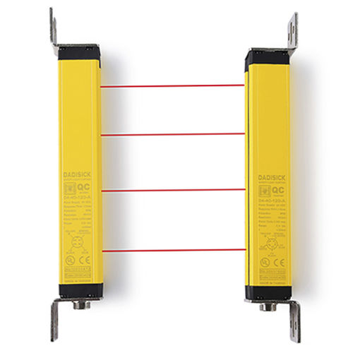 2类安全防护光幕 - QC06/20-100 - DADI ELECTRONIC TECHNOLOGY CO.,LTD. - 多束 / 路障式 / 框式