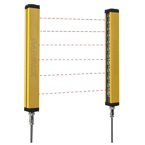 安全光幕 - QC08/40-280 - DADI ELECTRONIC TECHNOLOGY CO.,LTD. - 多束 / 路障式 / 坚固
