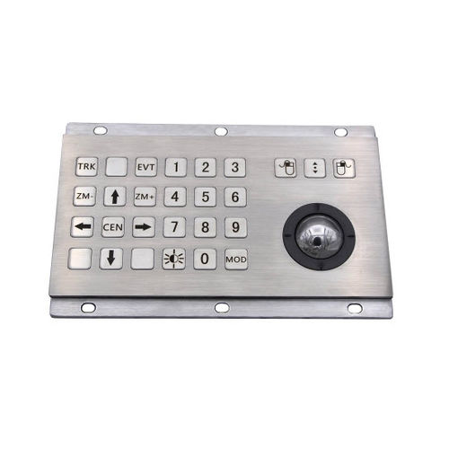 面板式键盘 - D-8316 - ShenZhen DAVO Electronics Co., Ltd - 机械按键 / 轨迹球 / 工业