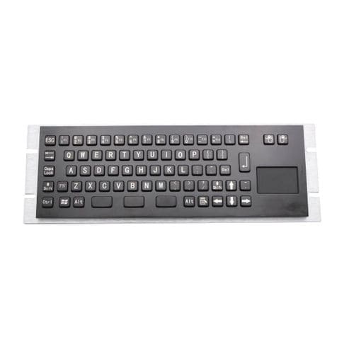 面板式键盘 - D-8630T-B - ShenZhen DAVO Electronics Co., Ltd - 机械按键 / 68键 / 带触摸板