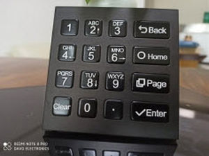 16键数字键盘 - D-8201F-B - ShenZhen DAVO Electronics Co., Ltd - 面板式 / 金属 / 不锈钢