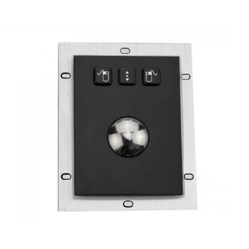 不锈钢轨迹球 - D-8302B - ShenZhen DAVO Electronics Co., Ltd - 机械 / 面板式 / 38 mm