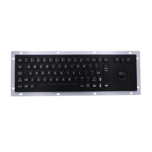 面板式键盘 - D-8635G-B - ShenZhen DAVO Electronics Co., Ltd - 机械按键 / 68键 / 轨迹球