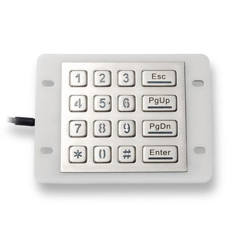 16键数字键盘 - D-8988 - ShenZhen DAVO Electronics Co., Ltd - 面板式 / 不锈钢 / USB
