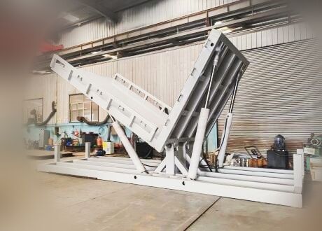 液压翻转装置 - FZPT-15000 - Jinan Gradin Machinery Co., Ltd. - 金属 / 90° / 工业