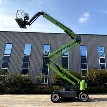 电动铰接升降臂 - G-V18 - Jinan Gradin Machinery Co., Ltd. - 带轮 / 工程 / 紧凑型