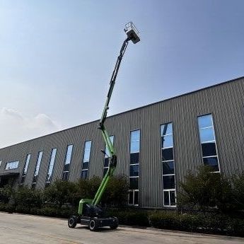 电动铰接升降臂 - G-V16 - Jinan Gradin Machinery Co., Ltd. - 带轮 / 工程 / 紧凑型