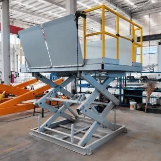 固定式剪叉式升降机 - SJG1.0-3.0 - Jinan Gradin Machinery Co., Ltd. - 液压 / 用于仓库 / 工业仓库用