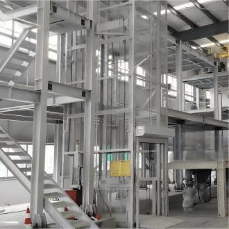液压货运电梯 - SJD1.0-7.5 - Jinan Gradin Machinery Co., Ltd. - 食品工业 / 用于制药业 / 货盘