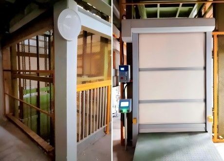 自动货运电梯 - Jinan Gradin Machinery Co., Ltd. - 机动 / 工业 / 用于仓库