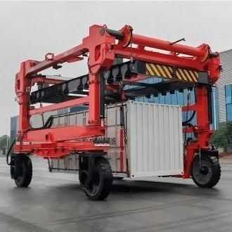 集装箱跨车 - GKY series - Jinan Gradin Machinery Co., Ltd. - 电动 / 重载 / 自走式