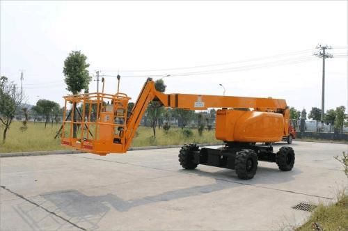 带轮铰接升降臂 - G-RZ26 - Jinan Gradin Machinery Co., Ltd. - 自走式 / 柴油 / 严酷环境用