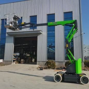 带轮铰接升降臂 - G-V11 - Jinan Gradin Machinery Co., Ltd. - 自走式 / 电动 / 工程