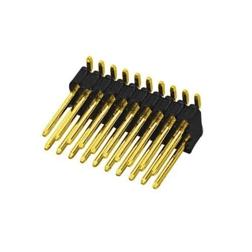 公端排针 - L200XX-XX2XXXXX - Dongguan Lianda Precision Products Co. Ltd - 单列 / 双排 / 直线型