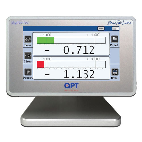触摸屏指示器 - digi 1pneu - QPT GmbH - 紧凑型 / RS-232 / USB