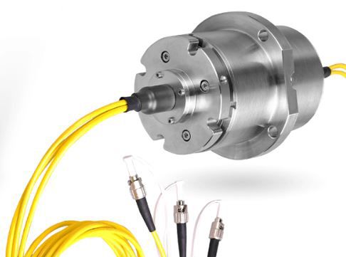 混合动力光纤旋转接头 - FORJ Lichtwellenleiter-Schleifring Fiber Optical Slipring - B-COMMAND GmbH - 回转工作台 / 用于雷达天线 / 用于风力涡轮机