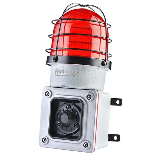 带LED信号灯警报器 - SNT-ES12522-D-1 - MUCCO  Warning Lights - 电子 / 重型应用 / 抗冲击