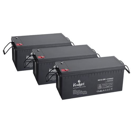 铅酸蓄电池 - KG series - ShenZhen Kweight Technology CO.,LTD - 矩形 / 12V / 深度放电式