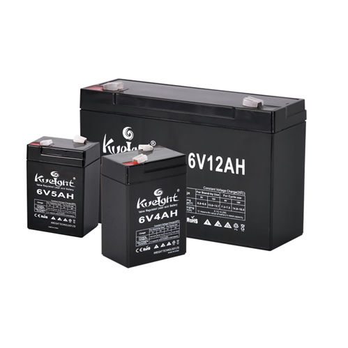 铅酸蓄电池 - KW series - ShenZhen Kweight Technology CO.,LTD - 矩形 / 6V / 气体重组式