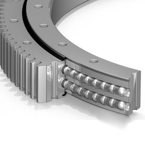 球柱混合转盘轴承 - 02 series - XUZHOU FENGHE SLEWING BEARING CO.,LTD - 外齿 / 内齿 / 无齿