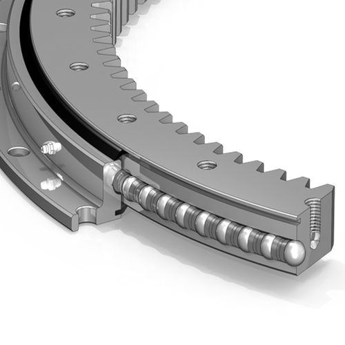 内齿回转支承 - Light series - XUZHOU FENGHE SLEWING BEARING CO.,LTD - 滚珠 / 单列 / 用于公共施工/起重机/挖掘机