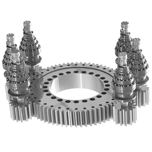 外齿转盘轴承 - 01 - XUZHOU FENGHE SLEWING BEARING CO.,LTD - 滚珠 / 单列 / 双排