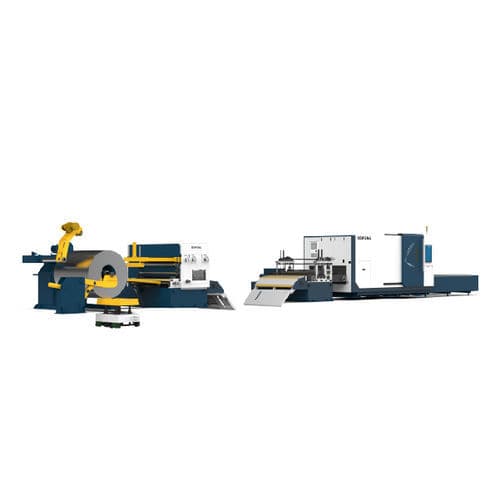 光纤激光切割机 - SF1503CH - Jinan Senfeng Laser Technology Co. Ltd. - 用于铝 / 用于薄金属板 / 线圈