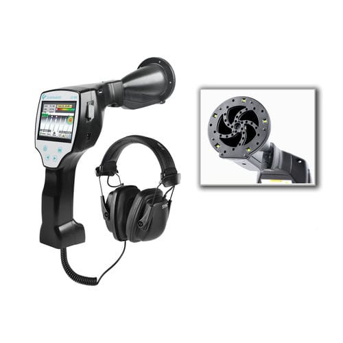 检测气体泄漏摄像机 - LD 500/510 - CS Instruments GmbH & Co. KG - 声音 / 用于严苛环境 / 超声波