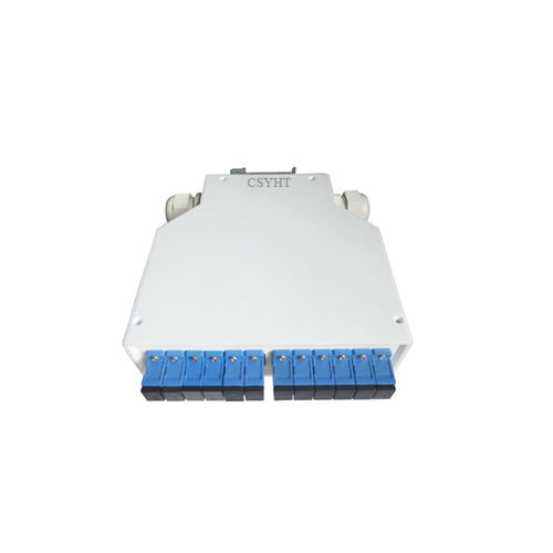 DIN导轨终端接线盒 - EDINFB12 - Shenzhen YHT Broadband Equipment Co., Ltd. - ABS / 用于光纤 / 室内