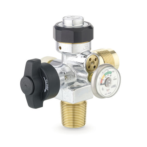压力调节器阀门 - C817/C818 - Rotarex - 飞轮 / 氦 / 公对公