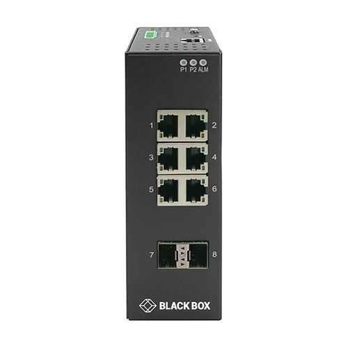 管理型以太网交换机 - LIG10 series - Black Box - 8端口 / 千兆以太网 / DIN导轨