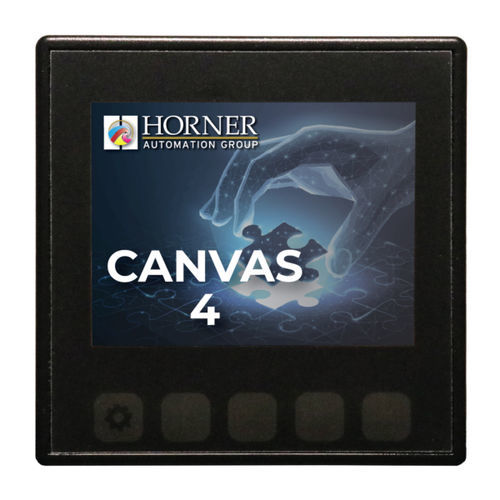 触摸屏HMI - Canvas 4 - Horner Tianjin Automation Technology Ltd - DIN导轨 / 320 x 240 / TFT LCD