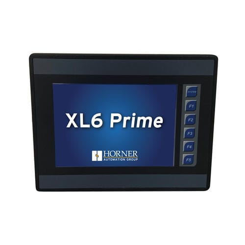 电阻式触摸屏HMI - XL6 Prime - Horner Tianjin Automation Technology Ltd - DIN导轨 / 640 x 480 / TFT LCD