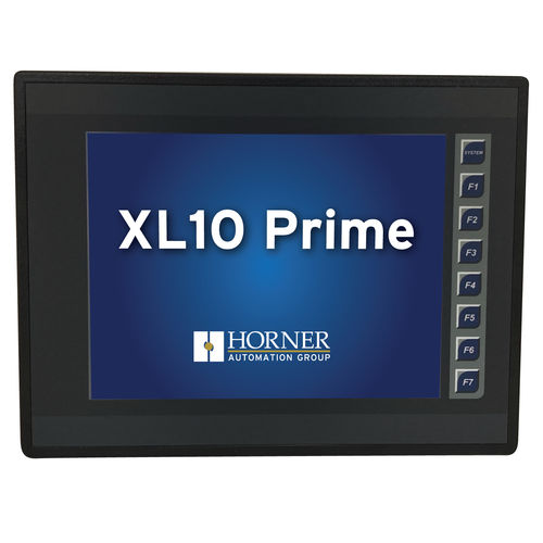 触摸屏HMI - XL10 Prime - Horner Tianjin Automation Technology Ltd - DIN导轨 / 640 x 480 / TFT LCD