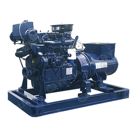 柴油发电机组 - CCFJ - Fujian Yihua Electrical Machinery Co., Ltd. - 单相 / 固定式 / 50 Hz