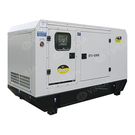 柴油发电机组 - UK-ENGINE series - Fujian Yihua Electrical Machinery Co., Ltd. - 单相 / 集装箱式 / 50 Hz