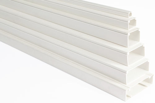 电缆连接线槽 - CABLE TRUNKING SYSTEMS - courbi - PVC / 刚性 / 阻燃