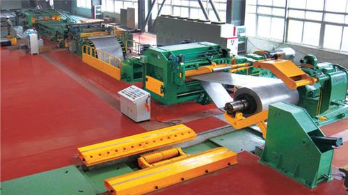 金属切割流水线 - JIANGSU YAWEI MACHINE TOOL - 金属薄板 / 片材 / 堆叠