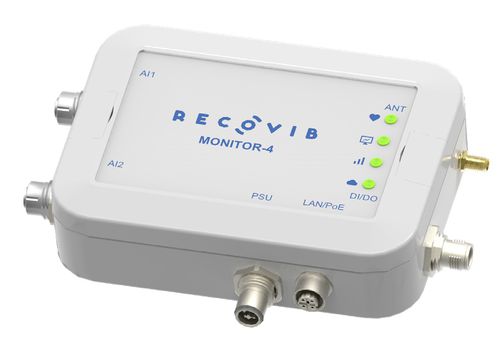震动监控设备 - Recovib.Monitor 4 - Micromega Dynamics - 机器状态 / 温度 / 用于安全防护