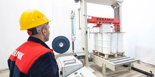 自动捆扎机 - Keramik Makina Sanayi ve Ticaret A.Ş - 箱子 / 成品 / 带有压机