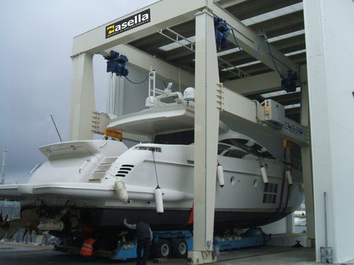 轨道龙门吊 - casella manut.service srl - 用于预制件工地 / 海洋应用 / 装船