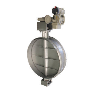 蝶阀 - RP-950 - ROPO GmbH - 飞轮 / 气动 / 电驱动